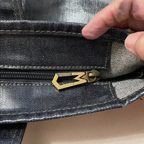 Jacobs By Marc Jacobs Colab Coated Denim Tote.